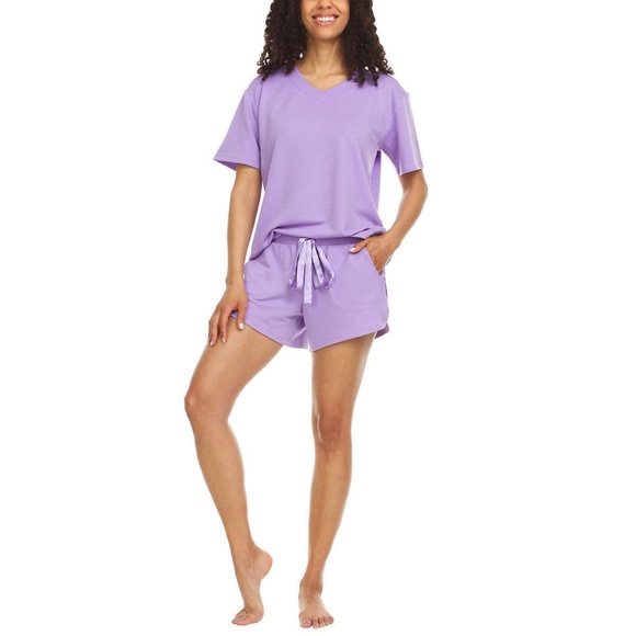 Flora Nikrooz Ladies French Terry 3-piece Lounge Set - Picture 5 of 5